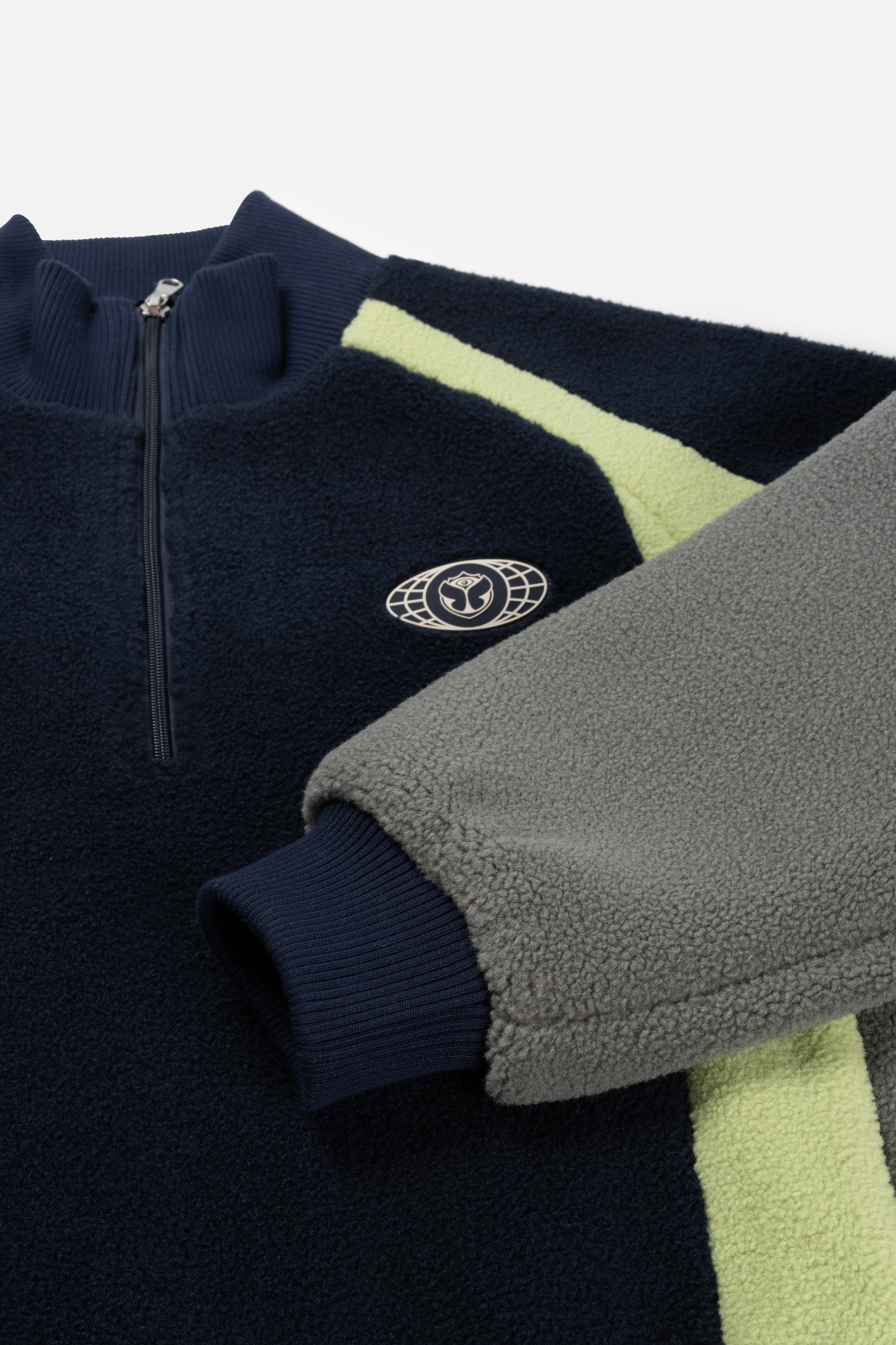 SWIRL ZIP TEDDY JACKET - 4