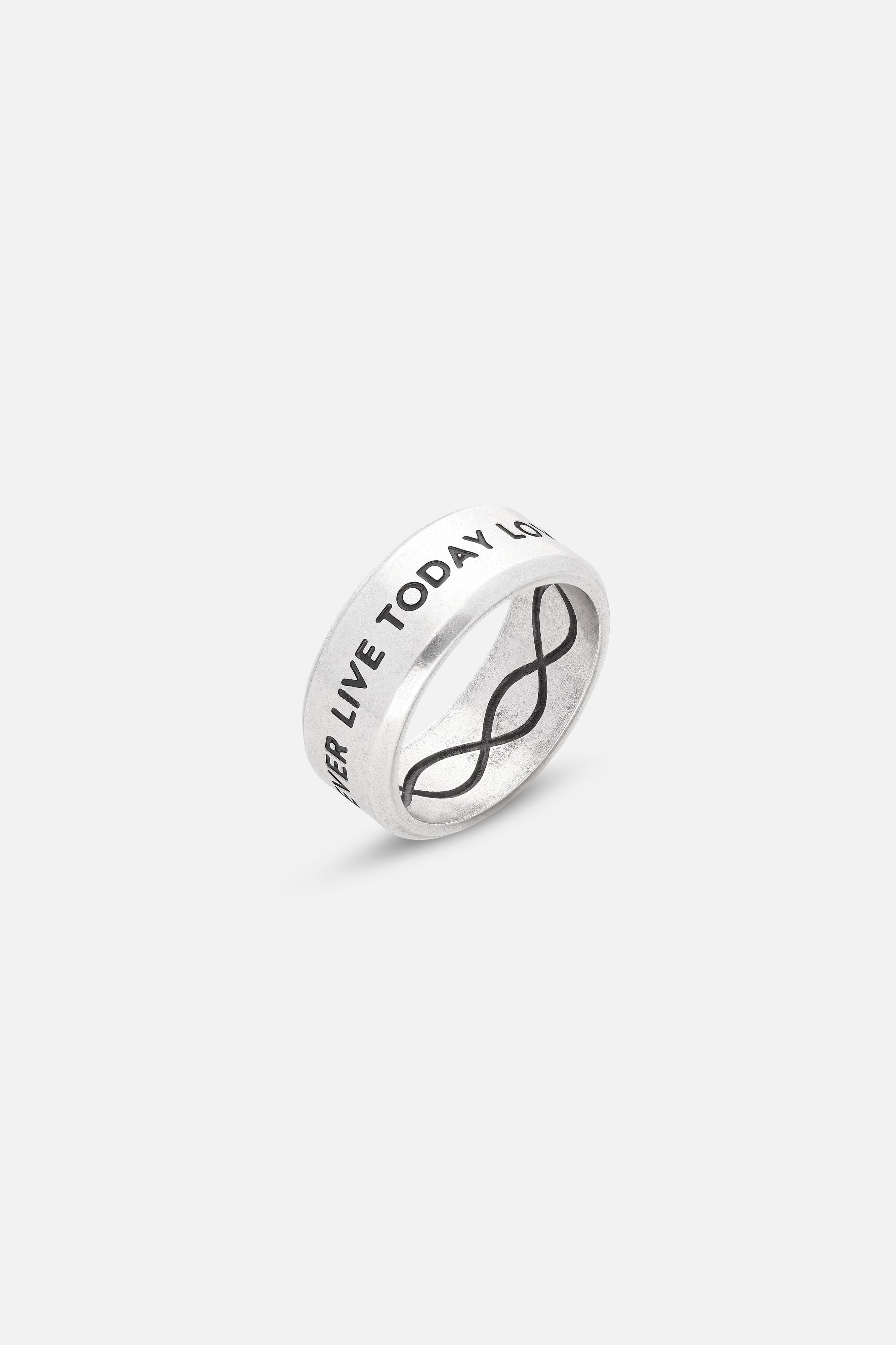 INFINITY SLOGAN RING - 1